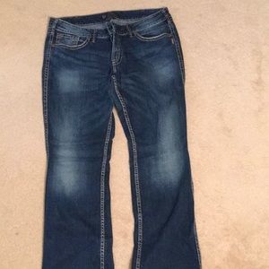 Silver jeans